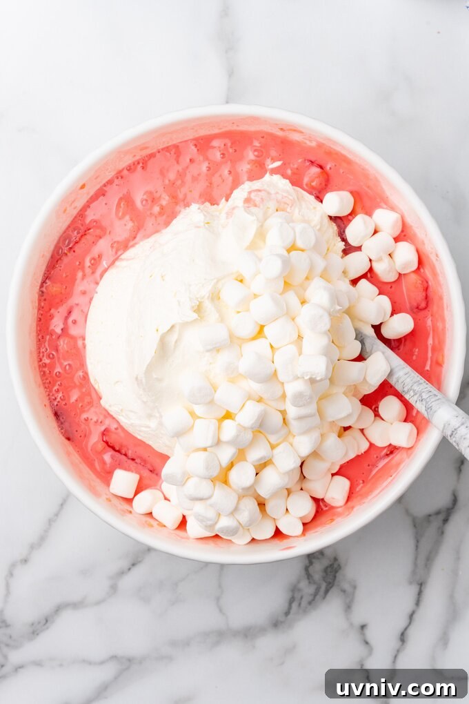 Creamy Strawberry Fluff Dessert Recipe 4 img 21205 6