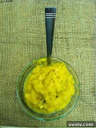 Mashed Acorn Squash