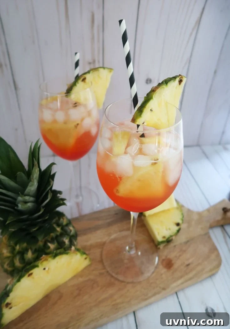 Pineapple Aperol Spritz Recipe