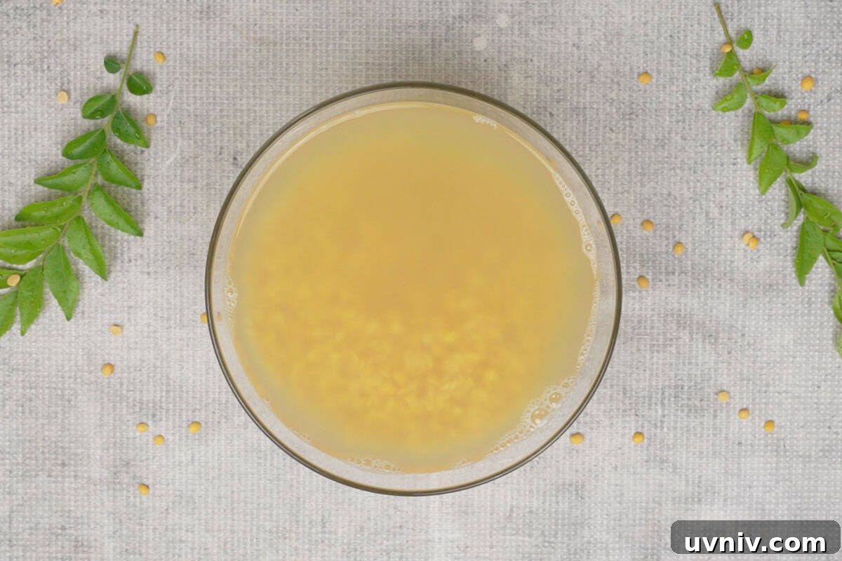 Gujarati Dal Recipe: Authentic Spiced Lentils from Gujarat 3 Soaked toor dal.