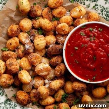 crispiest air fryer gnocchi recipe