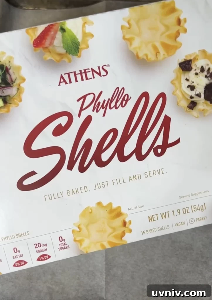 Phyllo Cups with Brie and Apple Jalapeño Jelly (3 Ingredients) 3 img 2446 2