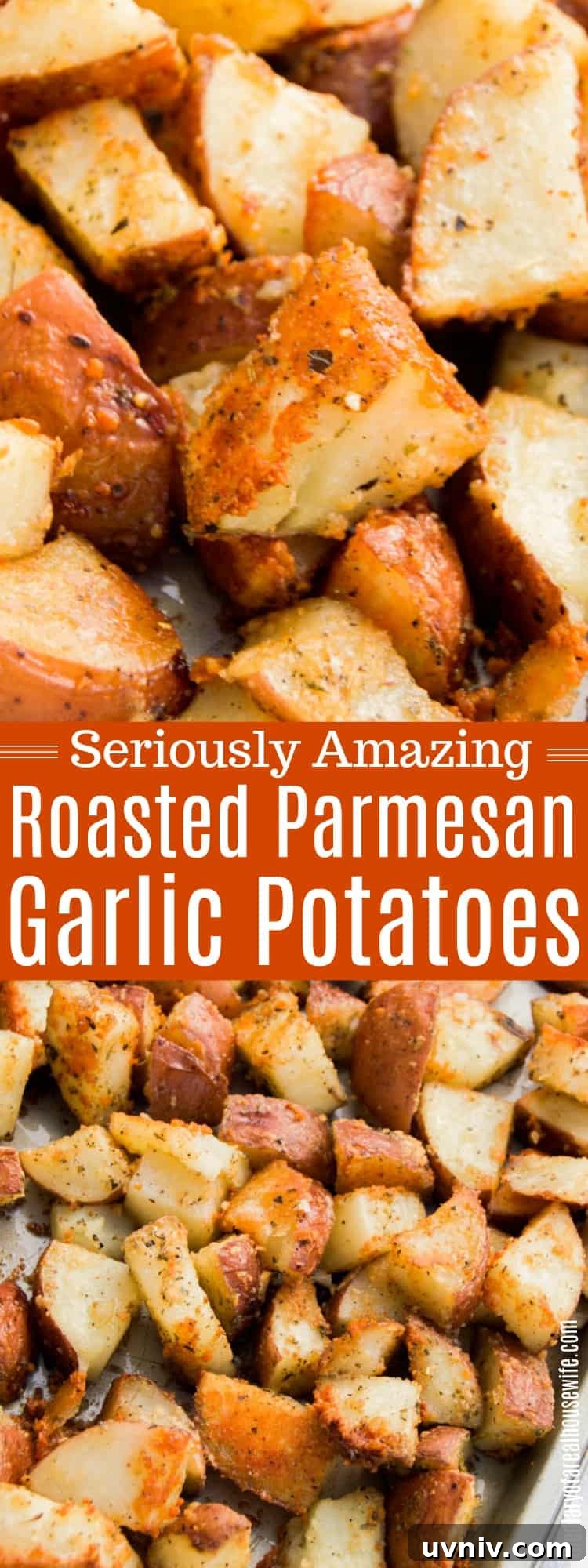 Crispy Roasted Parmesan Garlic Potatoes Recipe 2 Roasted Parmesan Garlic Potatoes