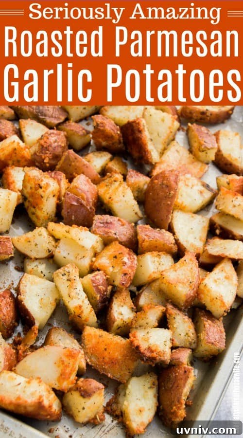 Crispy Roasted Parmesan Garlic Potatoes Recipe 7 Roasted Parmesan Garlic Potatoes