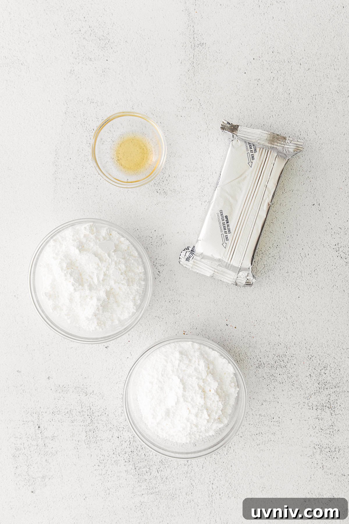 Soft Pumpkin Cookie Recipe for Moist, Fall-Ready Treats 4 Cream cheese frosting ingredients.