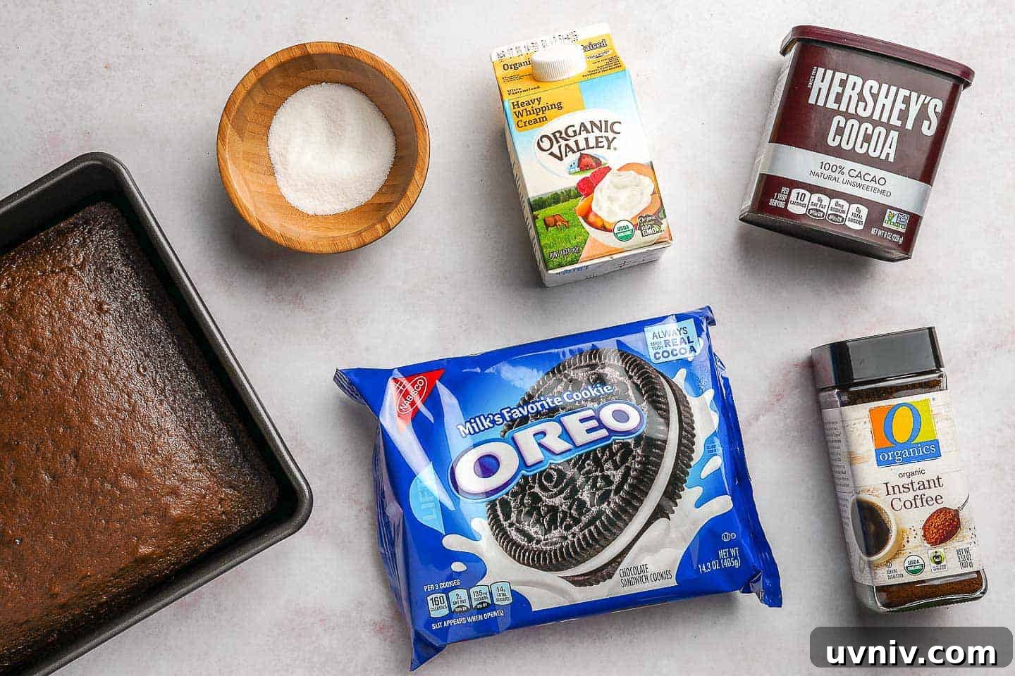 Mocha Oreo Trifle Dessert Recipe: Layered Coffee and Cookies 3 Mocha Oreo Trifles Ingredients