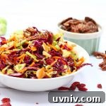 Brussel sprout coleslaw