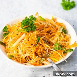 Citrus Carrot and Celeriac Vegan Slaw Recipe 8 bowl of carrot and celeriac salad