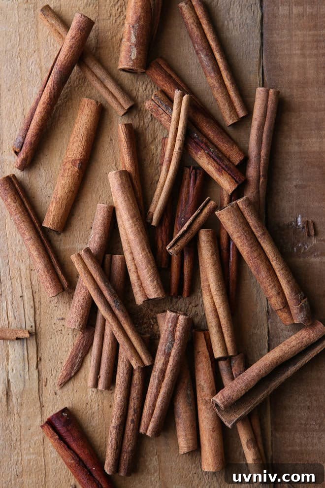 Brown Butter Cinnamon Ice Cream Recipe — Rich, Caramelized Flavor 3 Cinnamon sticks