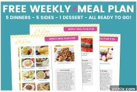 7-Day Balanced Meal Plan for Weeknight Meal Prep