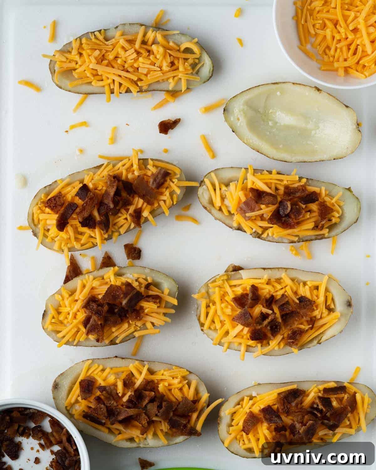 Crispy Air Fryer Potato Skins with Cheesy Bacon Filling 6 img 3300 5