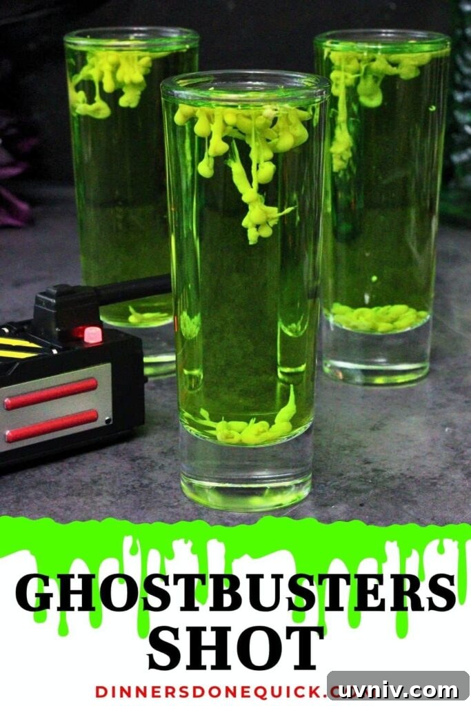 Slimer Ghostbusters Shot Recipe for a Spooky Halloween Party 14 ghostbusters shot recipe dinners done quick pinterest