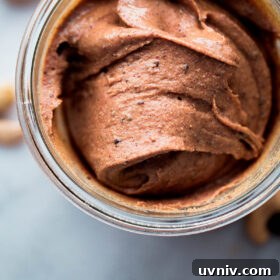 Espresso Almond-Cashew Butter Spread for Coffee Lovers 5 HOMEMADE Espresso Almond Cashew Butter. Almond cashew butter with a kick from espresso beans, vanilla, and a touch of maple syrup.