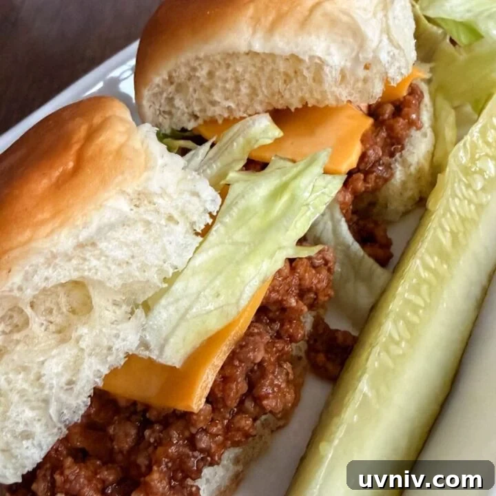 Smash Burger Sloppy Joes