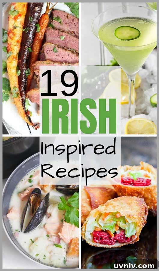 19 Irish-Inspired Recipes to Try This St. Patrick’s Day 2 Irish Inspired Recipes Image Collage