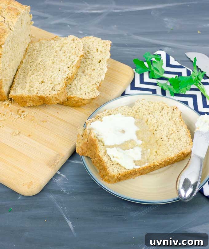 19 Irish-Inspired Recipes to Try This St. Patrick’s Day 7 Guinness Beer Bread on wood cutting board and a plate