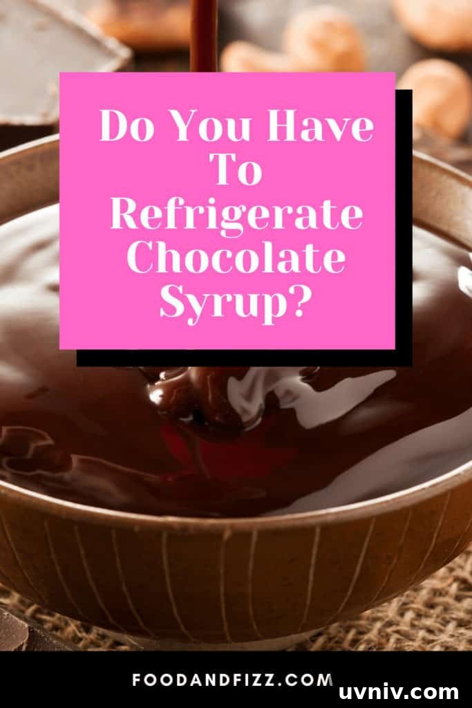 Should You Refrigerate Chocolate Syrup? Storage Tips and FAQ 2 Do You Have To Refrigerate Chocolate Syrup?