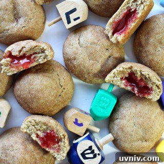 Jelly Doughnut Cookies