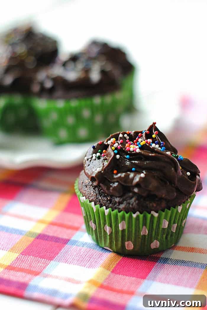 Chocolate Zucchini Cupcakes with Creamy Avocado Frosting 2 3