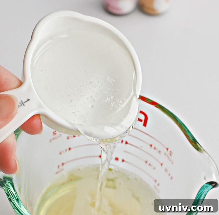 adding vegetable glycerin to bubble bath recipe