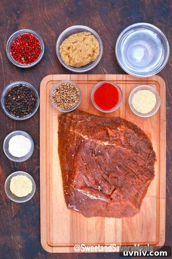 How to Make Classic Homemade Pastrami: Step-by-Step Recipe 3 homemade pastrami ingredients