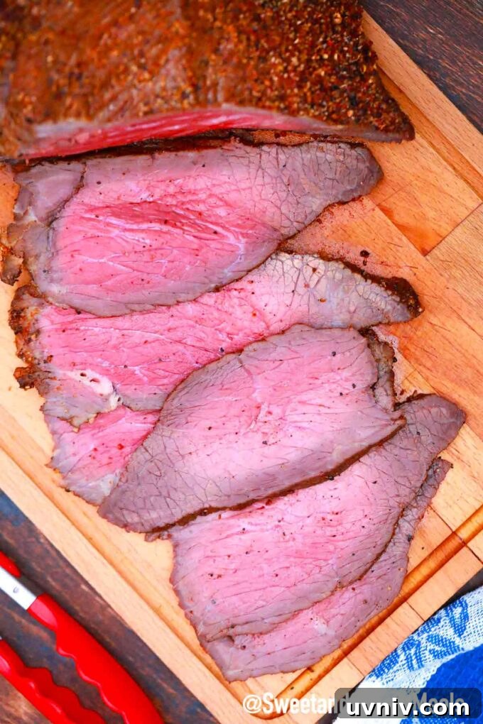 How to Make Classic Homemade Pastrami: Step-by-Step Recipe 6 homemade pastrami slices