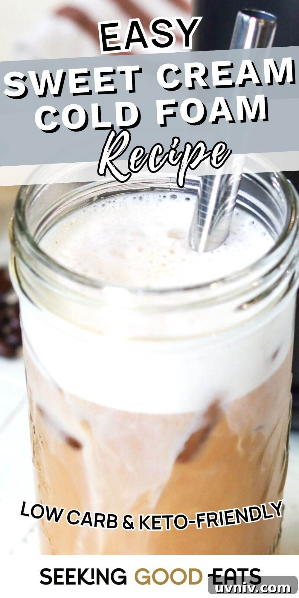 Vanilla Sweet Cream Cold Foam: Simple Recipe for Coffee Topping 5 Creamy Vanilla Sweet Cream Cold Foam Recipe