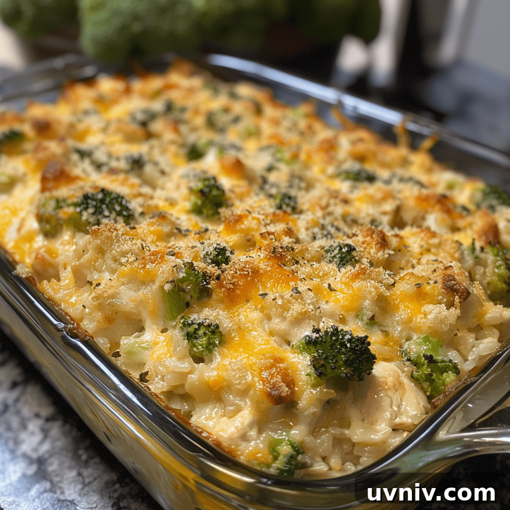 Cheesy Chicken, Broccoli, and Rice Casserole Recipe 3 img 5241 2