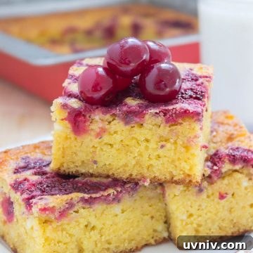 Healthy Refined sugar-free Sour Cherry Chia Jam Cornbread