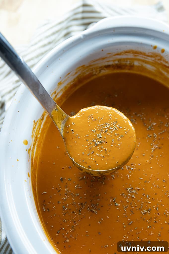 Creamy Slow Cooker Tomato Soup Recipe for Weeknight Meals 2 tomato soup in the slow cooker