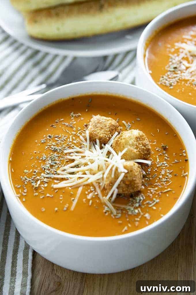 Creamy Slow Cooker Tomato Soup Recipe for Weeknight Meals 4 creamy tomato soup recipe