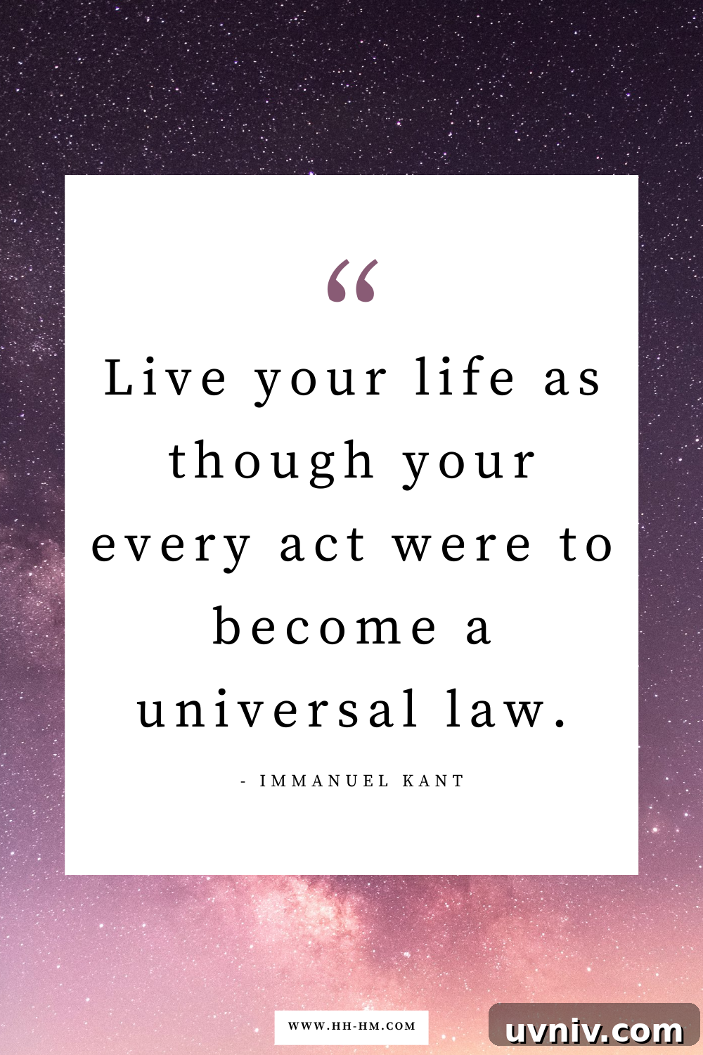 170+ Short Inspirational Quotes About Life for Daily Motivation 25 "Live your life as though your every act were to become a universal law." — Immanuel Kant | inspirational short life quotes