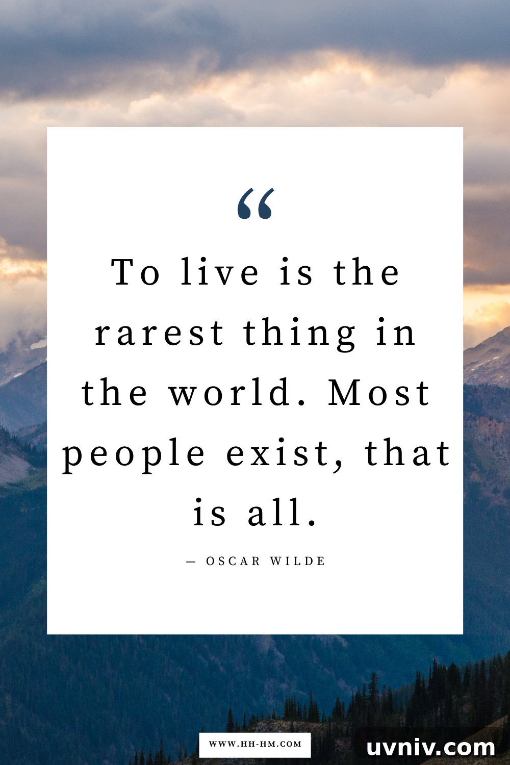170+ Short Inspirational Quotes About Life for Daily Motivation 5 “To live is the rarest thing in the world. Most people exist, that is all.”― Oscar Wilde | Short life quotes