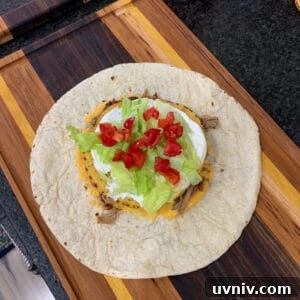 Crunchwrap Supreme with Pulled Pork: Copycat Recipe & Tips 19 diced tomatoes
