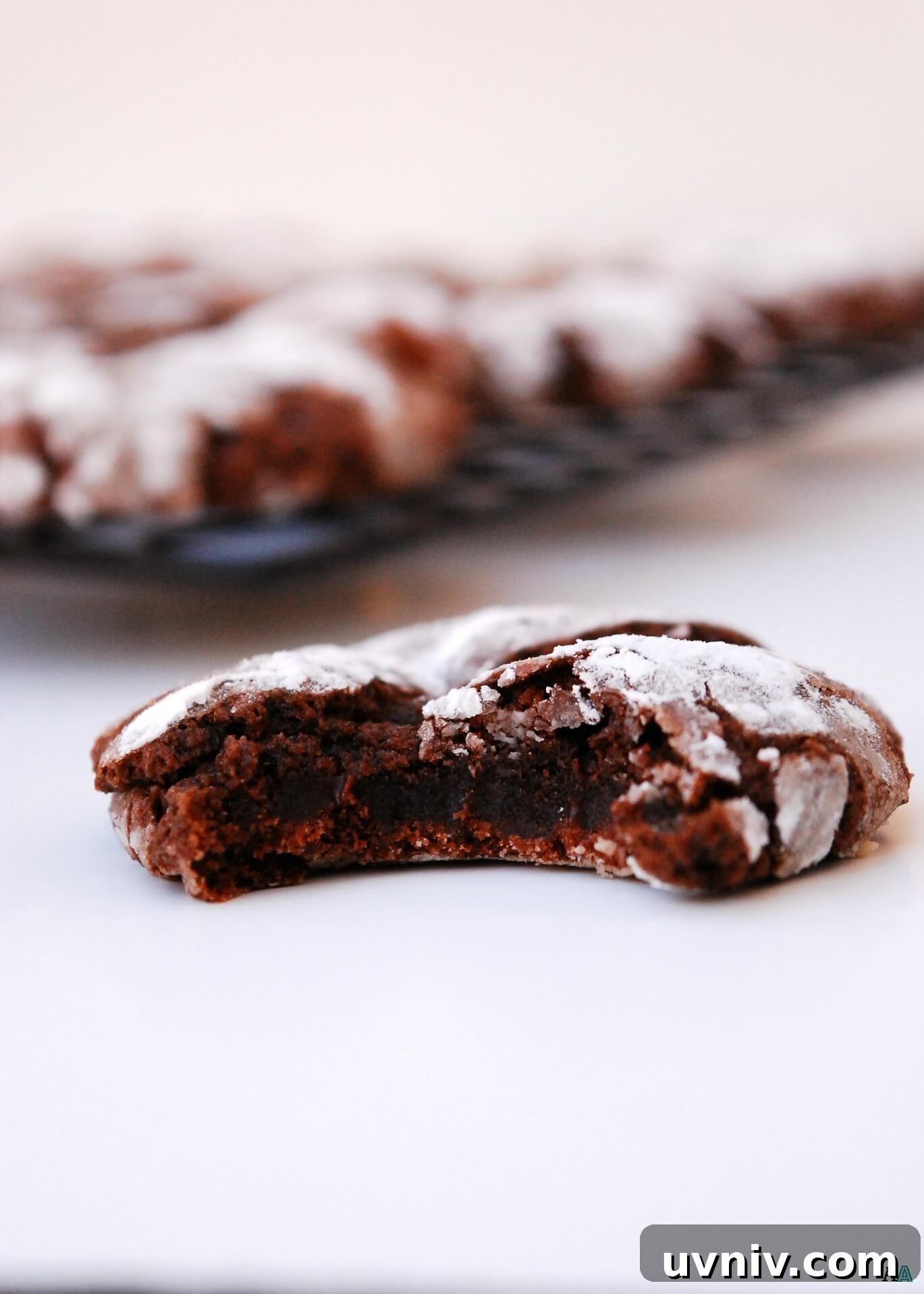 17 Gluten-Free Vegan Christmas Baking Recipes for Holiday Treats 15 Christmas Chocolate Peppermint Crinkle Cookies--from Allergy Awesomeness