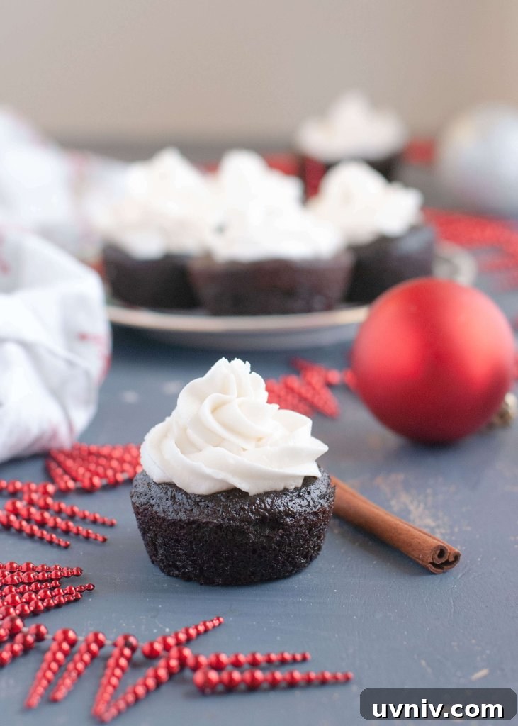 17 Gluten-Free Vegan Christmas Baking Recipes for Holiday Treats 10 gluten-free.dairy-free.chocolate.gingerbread.cupcake.recipe