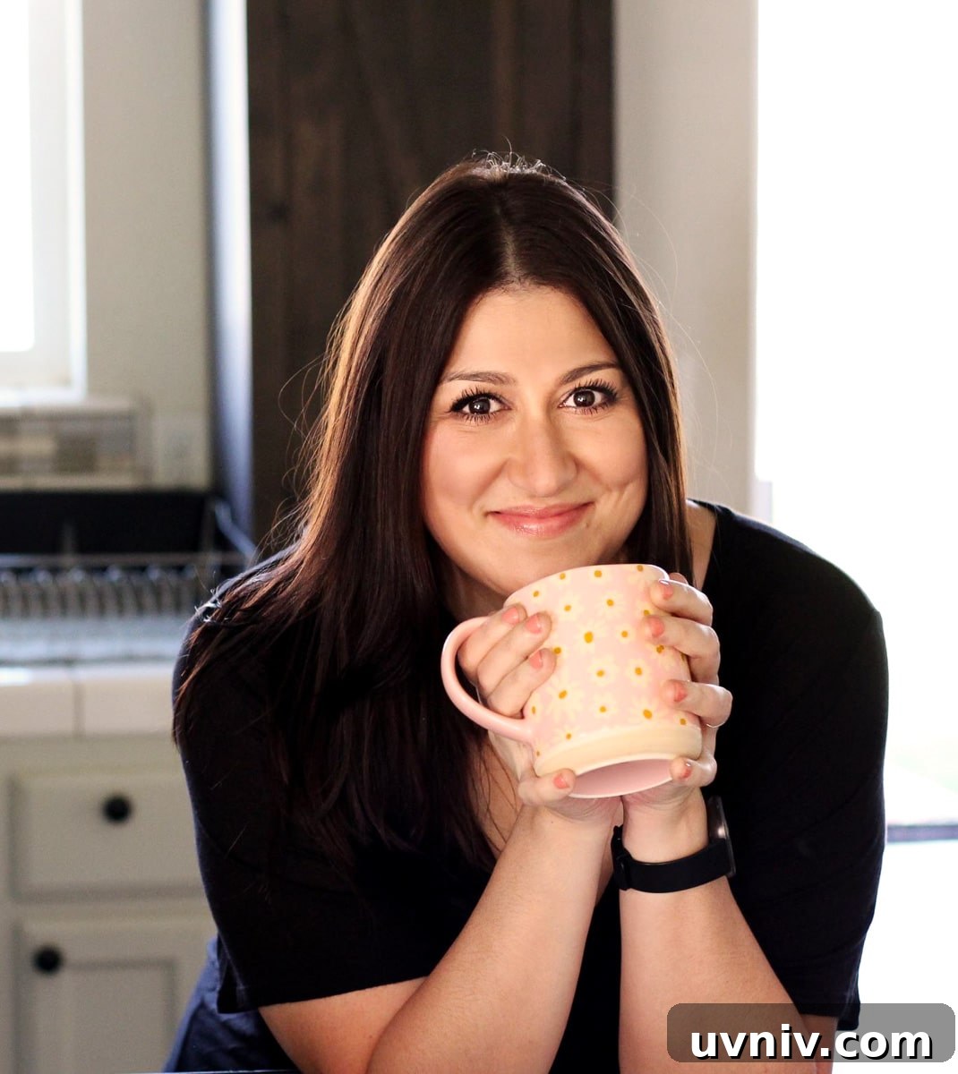 Creamy Beef Taco Soup Recipe — Comforting Weeknight Meal 12 Picture of Priscilla Lawrence owner of Sprinkled with Balance.
