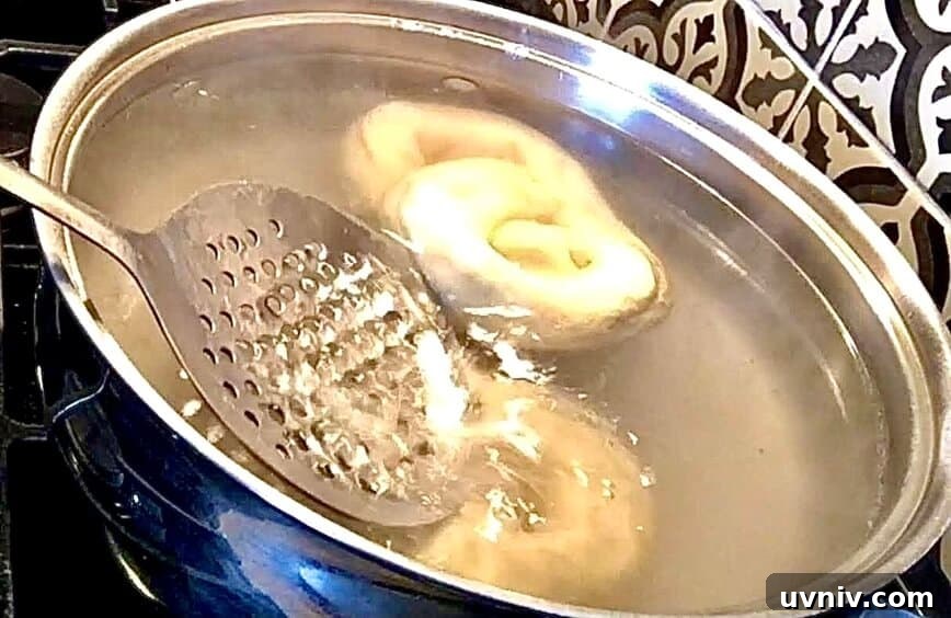 Spinach Artichoke-Stuffed Beer Soft Pretzels 12 Boiling pretzels