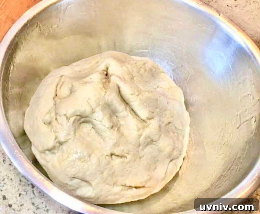 Spinach Artichoke-Stuffed Beer Soft Pretzels 6 Pretzel Dough