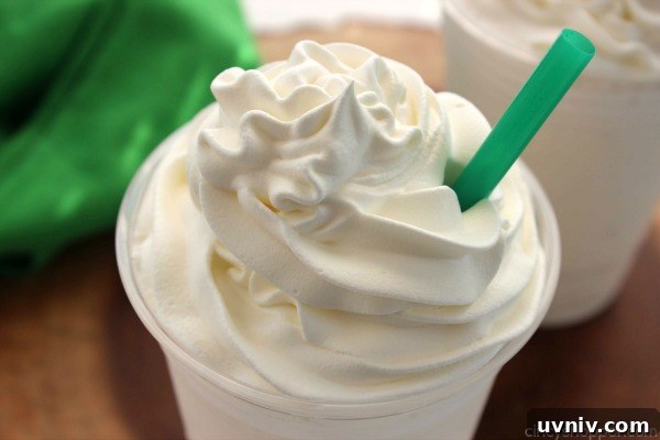 Copycat Starbucks Vanilla Bean Frappuccino - Super simple to make at home. Save yourself some $$'s.