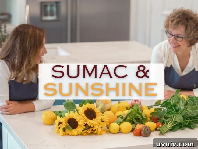 Roasted Tomato Sauce Recipe — Rich Flavor in Minutes 13 Sumac & Sunshine banner with Beth and Sarene