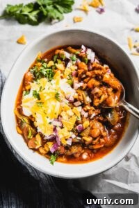 Hearty Vegetarian Chili Recipe for Flavorful Meatless Meals 9 beef chili