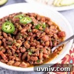 Charro Beans Recipe (Ranchero Beans)
