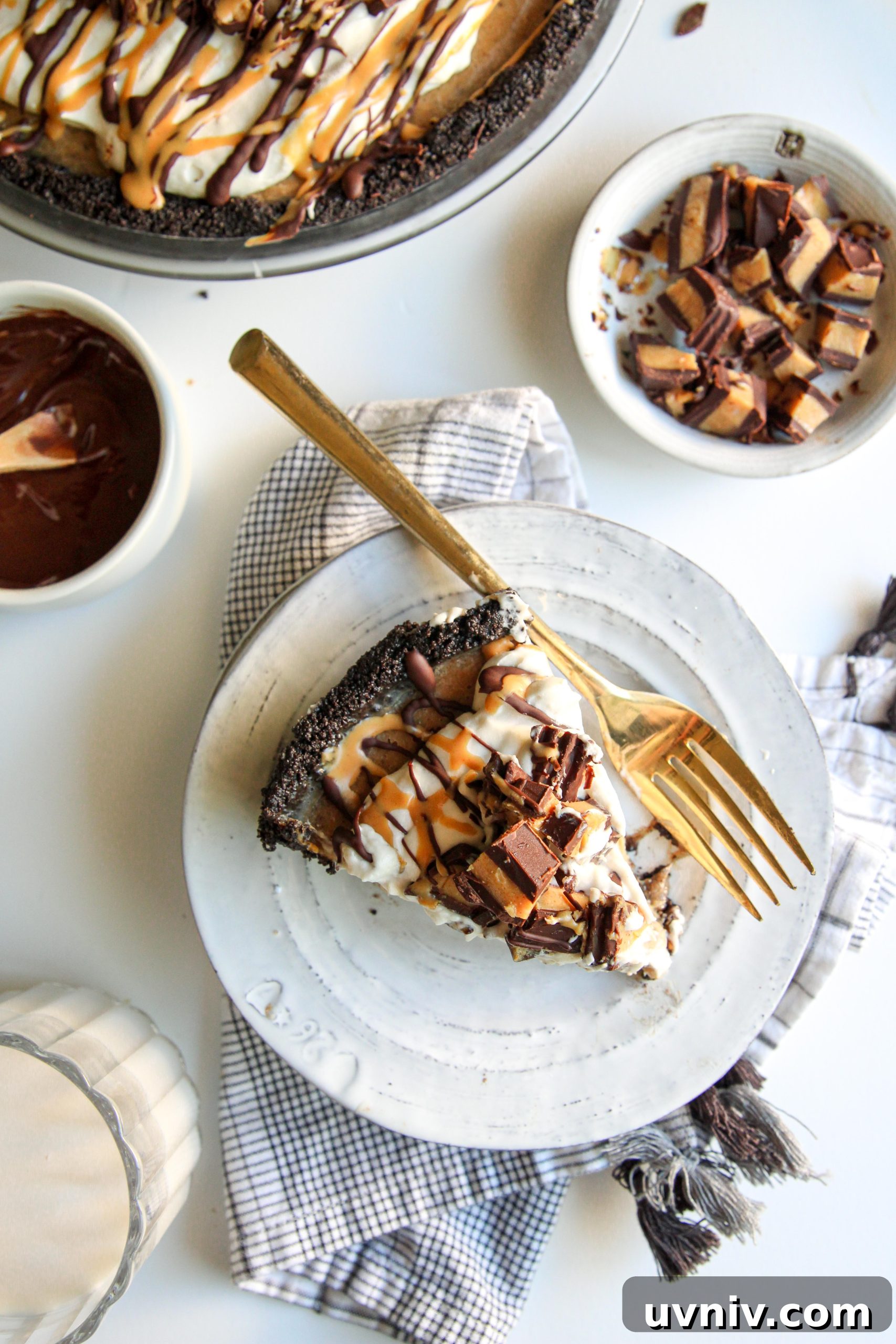 Peanut Butter Pie Recipe — Gluten & Dairy Free Delight 5 Gluten-free Dairy-free Peanut Butter Pie - No-bake, EASY! With vegan option.