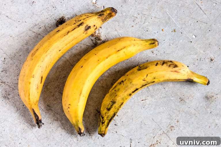 Crispy Fried Plantains Recipe: Sweet and Savory Guide 8 How to peel plantains - recipesfromapantry.com