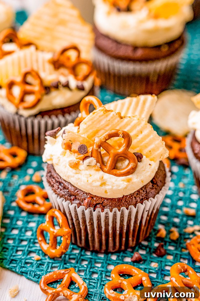 Chocolate Football Cupcakes: Game-Day Dessert Recipe 21 Kitchen Sink Cupcakes