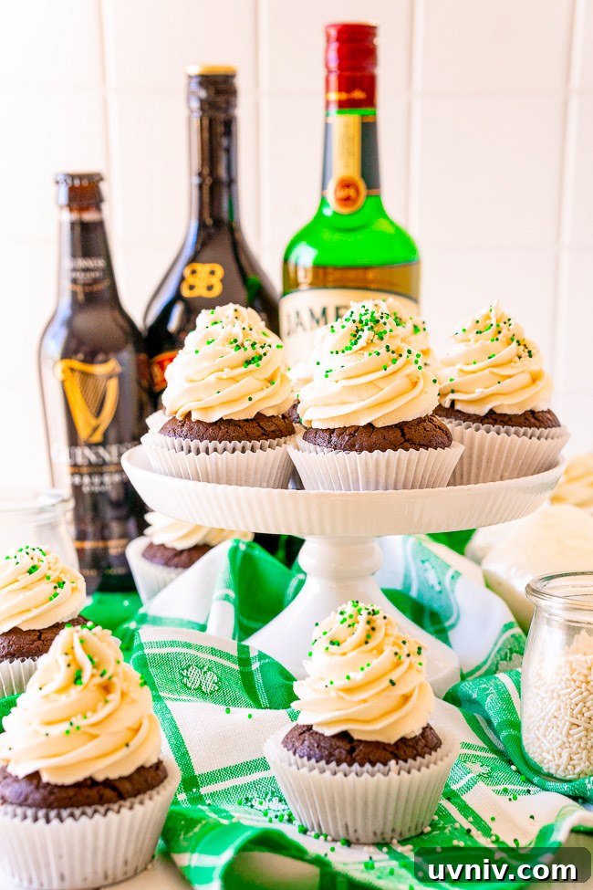 Chocolate Football Cupcakes: Game-Day Dessert Recipe 22 Irish Chocolate Cupcakes