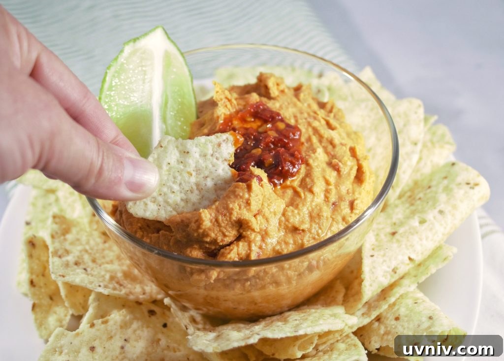 Chipotle Lime Hummus