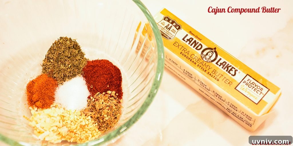 Cajun compound butter ingredients