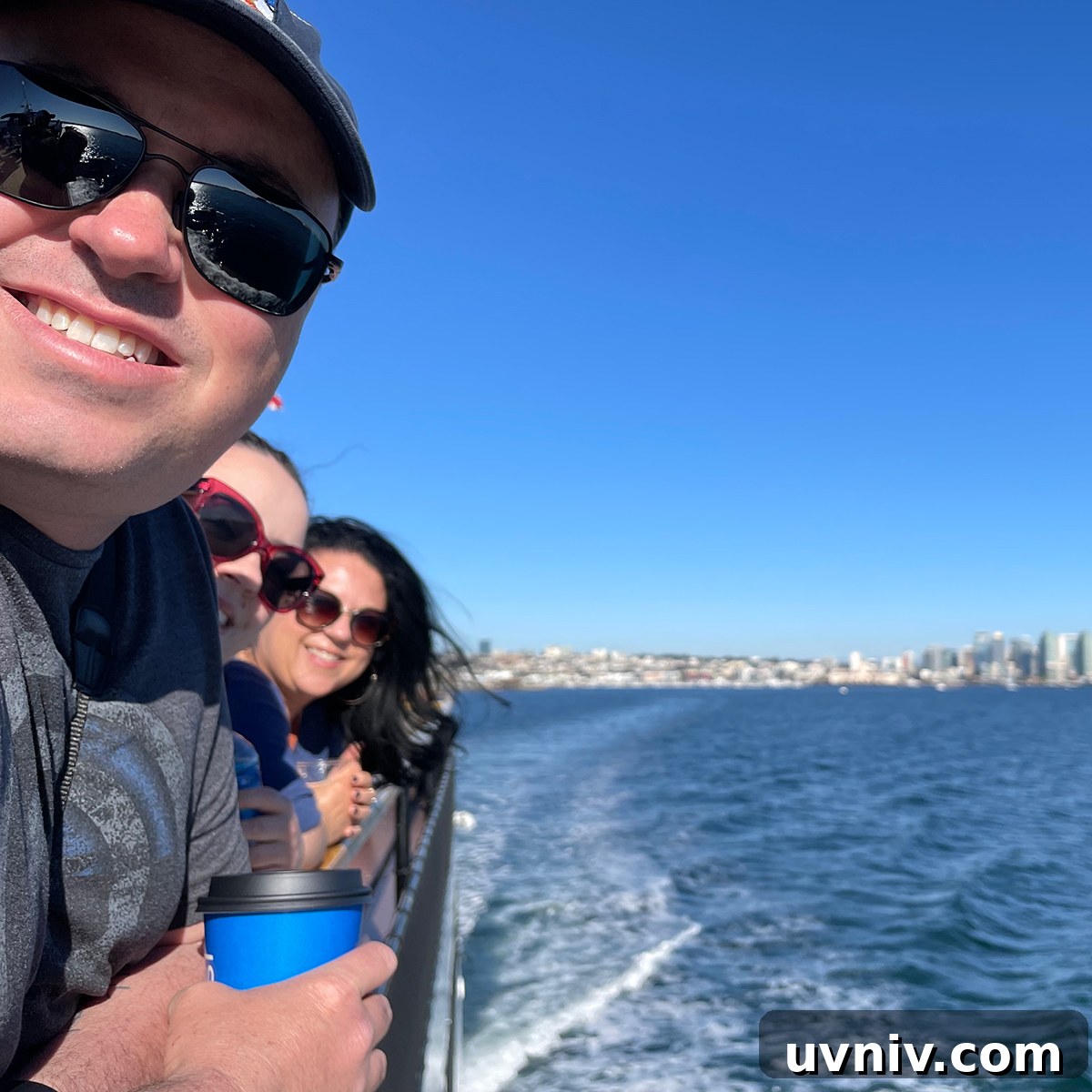 On a Flagship Cruise tour of the San Diego coast.